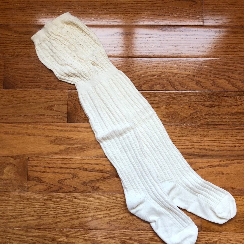 Cableknit Over the Knee Socks